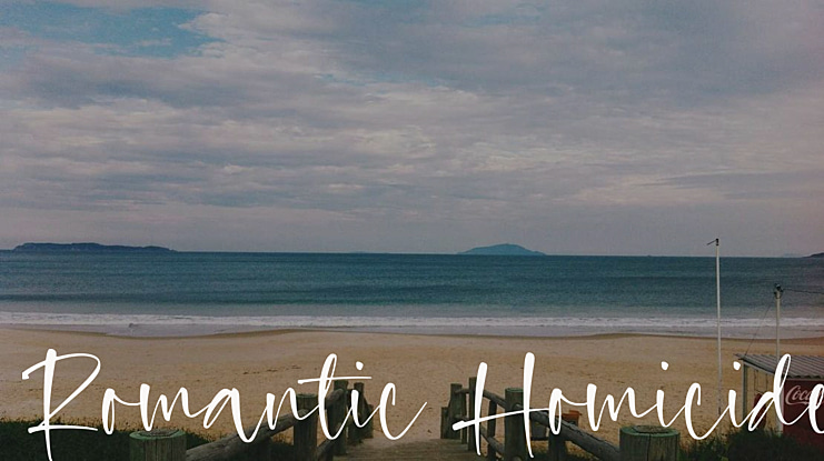 Romantic Homicide Font