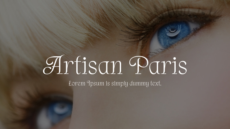 Artisan Paris Font