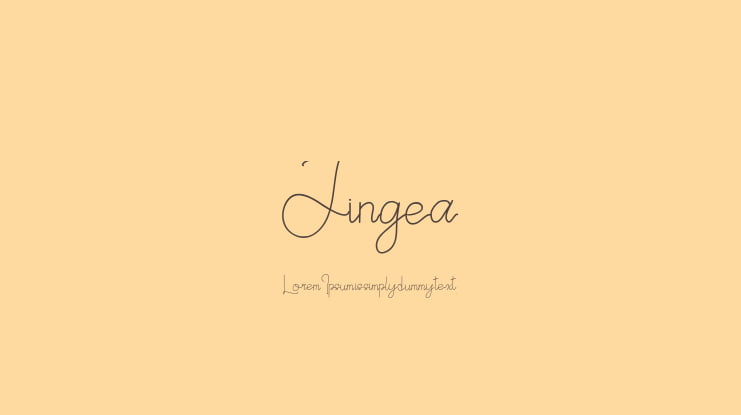 Jingea Font