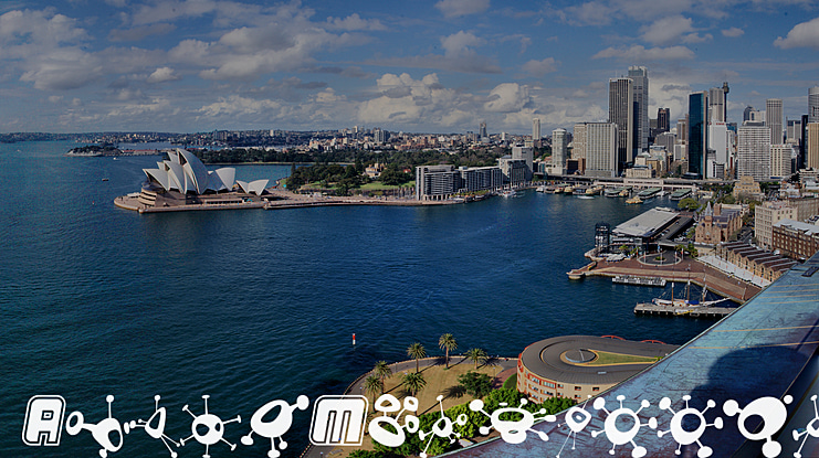 Alien Mushrooms Font