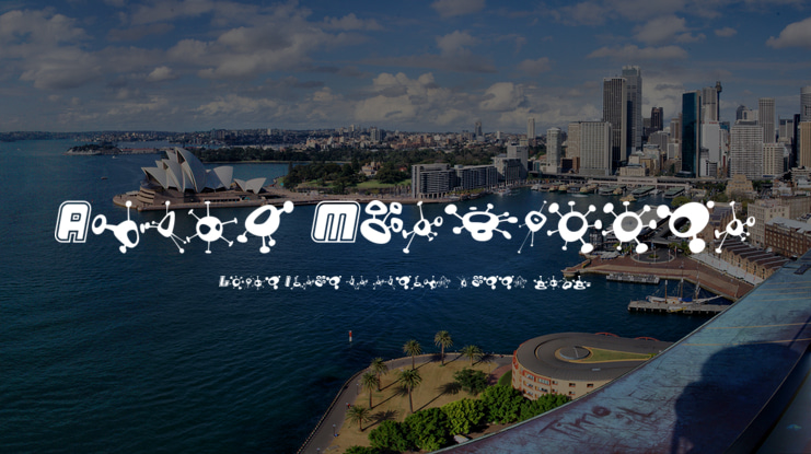 Alien Mushrooms Font