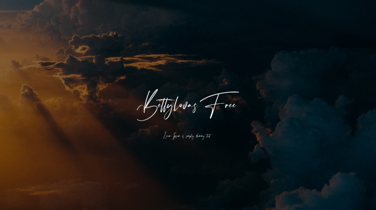 Bettylovas Free Font