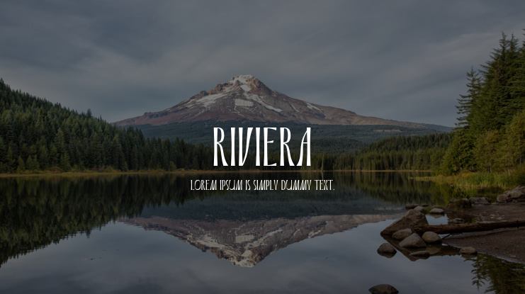 Riviera Font