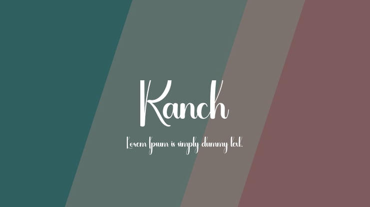 Ranch Font