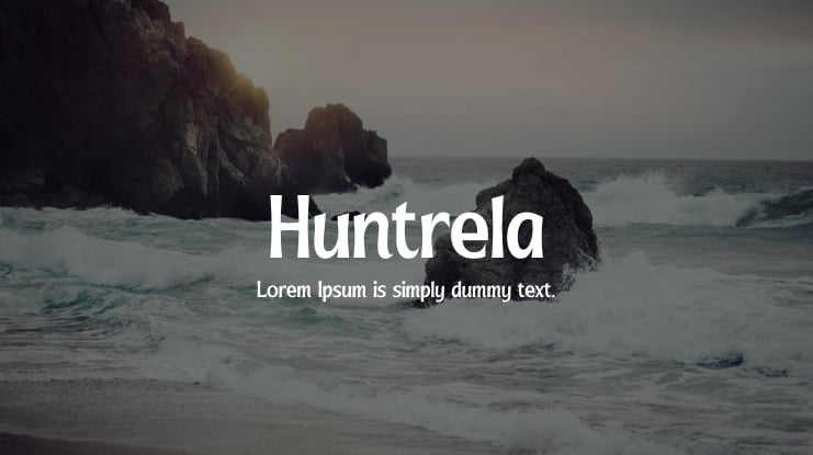 Huntrela Font
