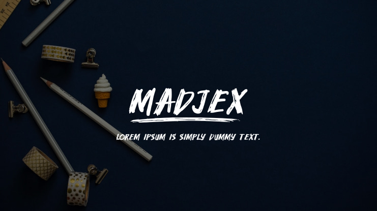 Madjex Font