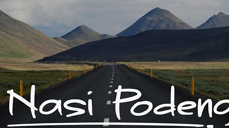 Nasi Podeng Font