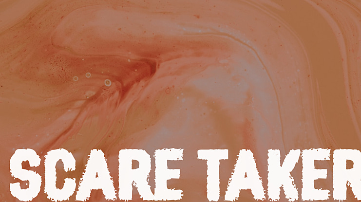 Scare Taker Font