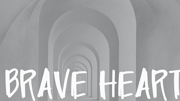 Brave Heart Font