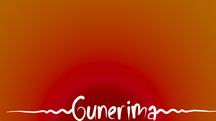 Gunerima Font