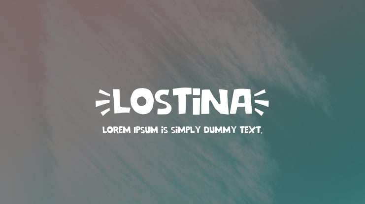Lostina Font