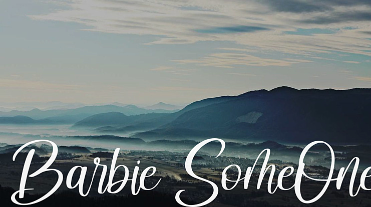 Barbie SomeOne Font