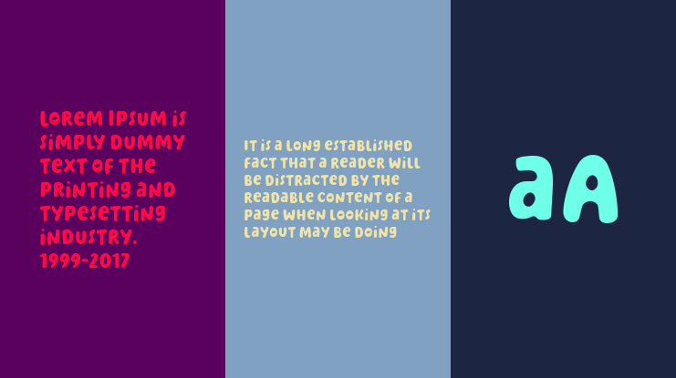 Bubble Garden Font Family