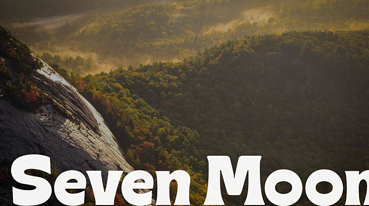 Seven Moon Font