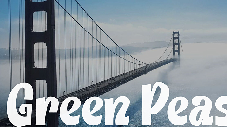 Green Peas Font