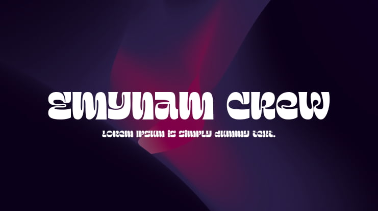 Emynam Crew Font