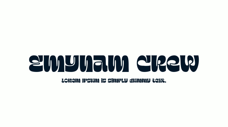 Emynam Crew Font