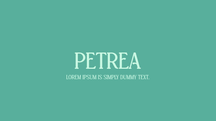 Petrea Font
