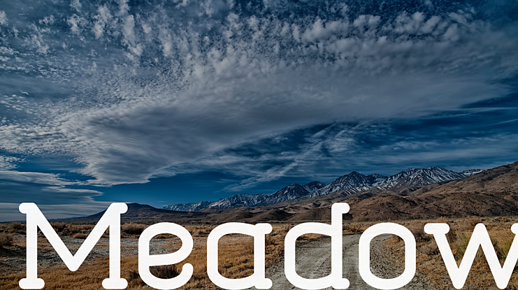 Meadow Font