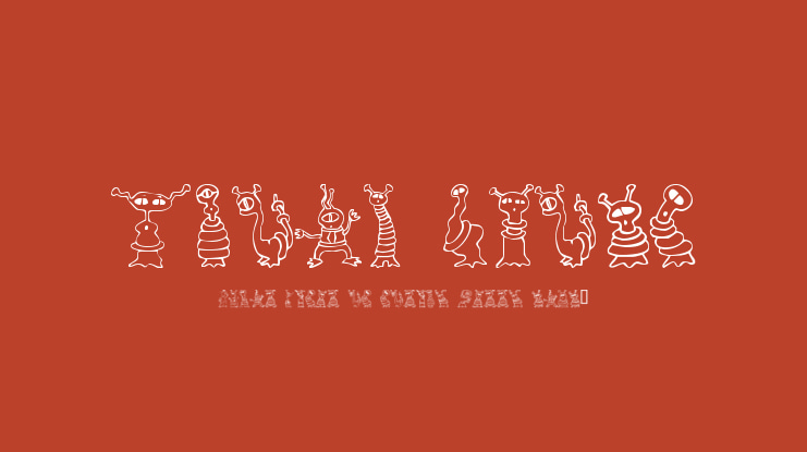 Alien Twits Font
