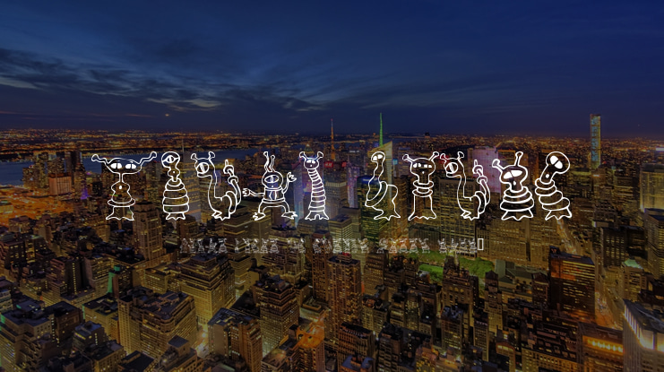 Alien Twits Font