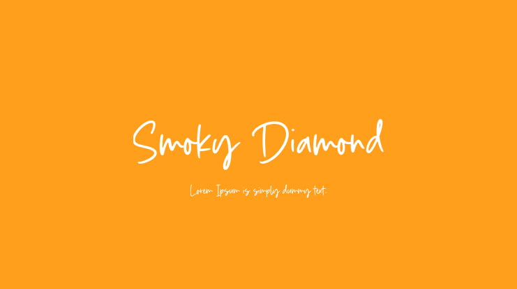 Smoky Diamond Font