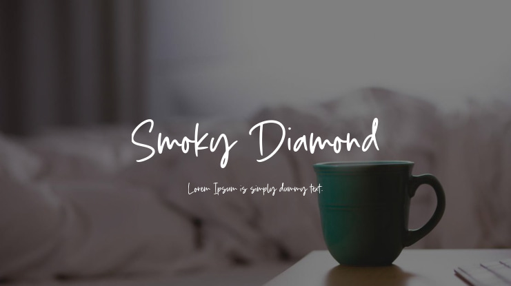 Smoky Diamond Font
