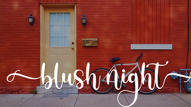 Blush Night Font