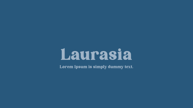 Laurasia Font Family
