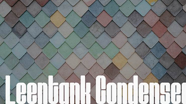 Leentank Condensed Font Family