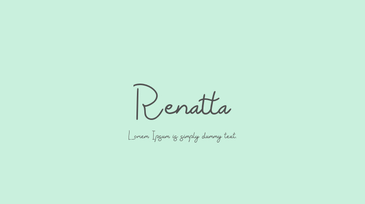 Renatta Font