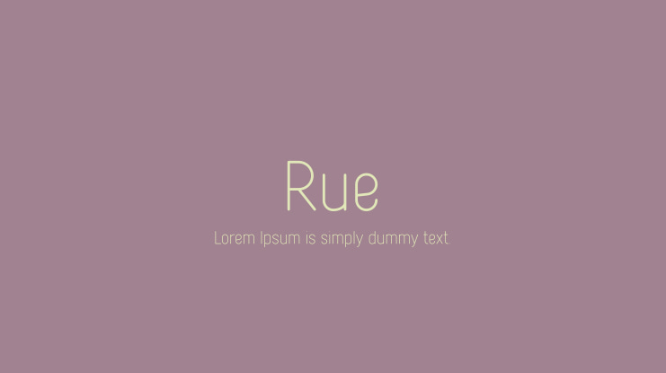 Rue Font