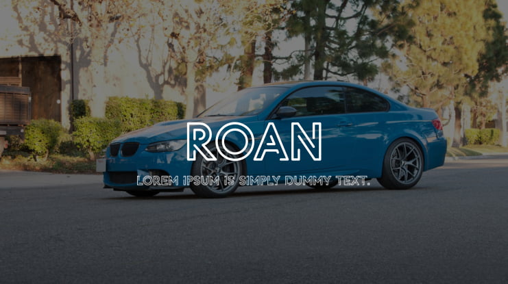 Roan Font