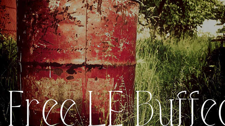 Free LE Buffec Font