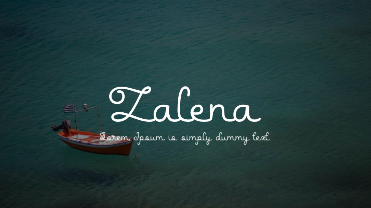 Zalena Font