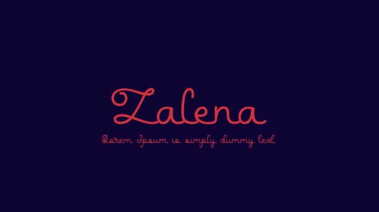 Zalena Font