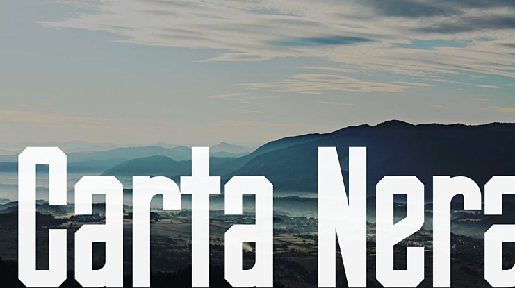 Carta Nera Font
