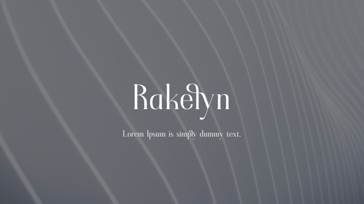 Rakelyn Font