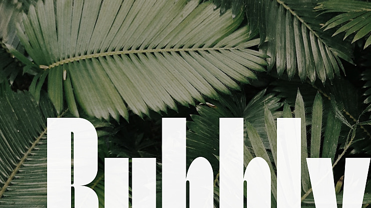 Bubbly Font