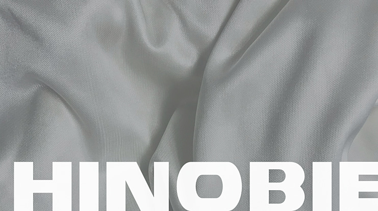 HINOBIE Font
