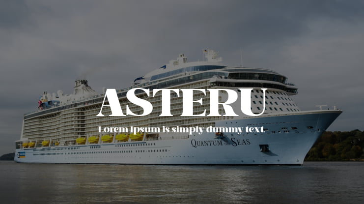 ASTERU Font