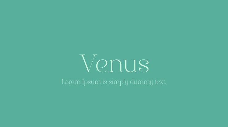 Venus Font