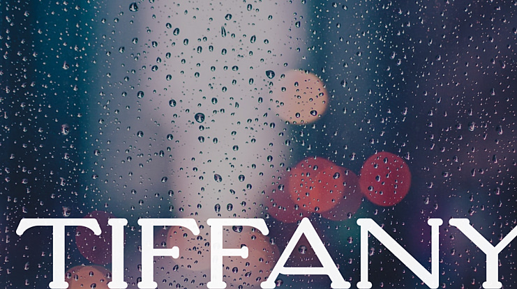 Tiffany Font