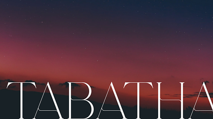 Tabatha Font