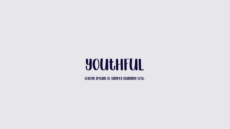 Youthful Font
