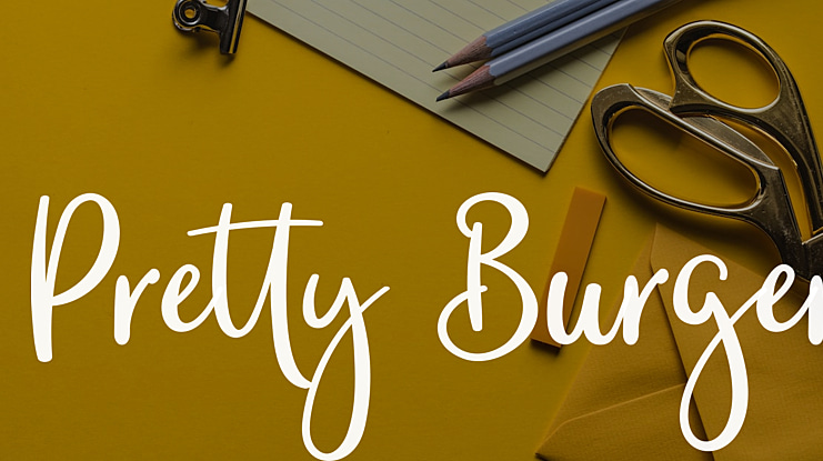 Pretty Burger Font