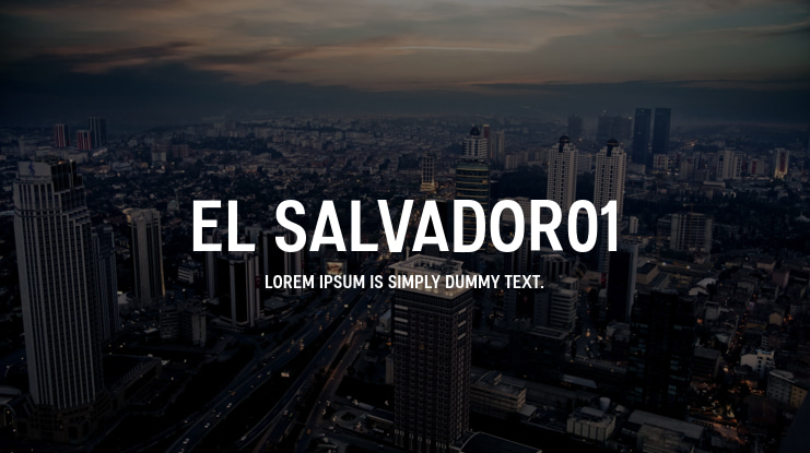 El Salvador01 Font