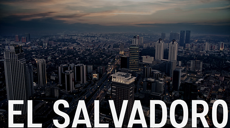 El Salvador01 Font