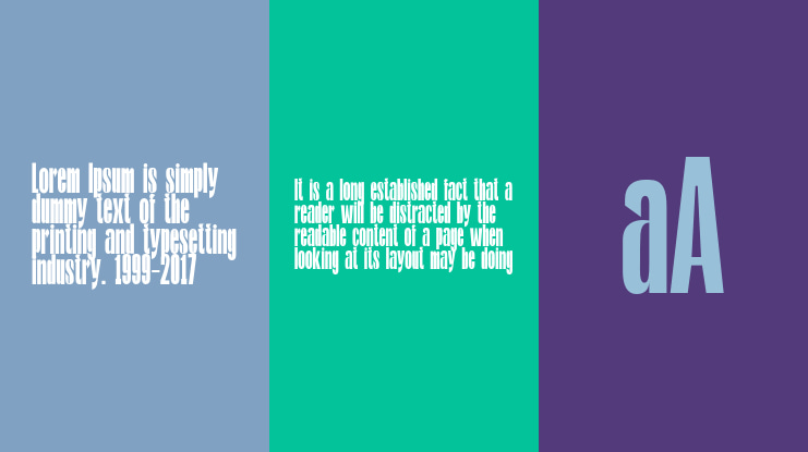 Kontes Compressed Font Family