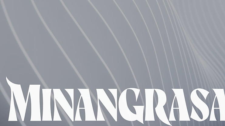 Minangrasa Font